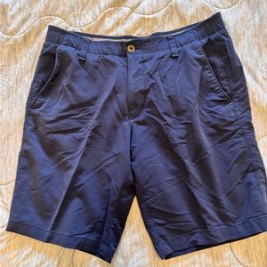 Under Armour Dark Blue Flat Front Shorts